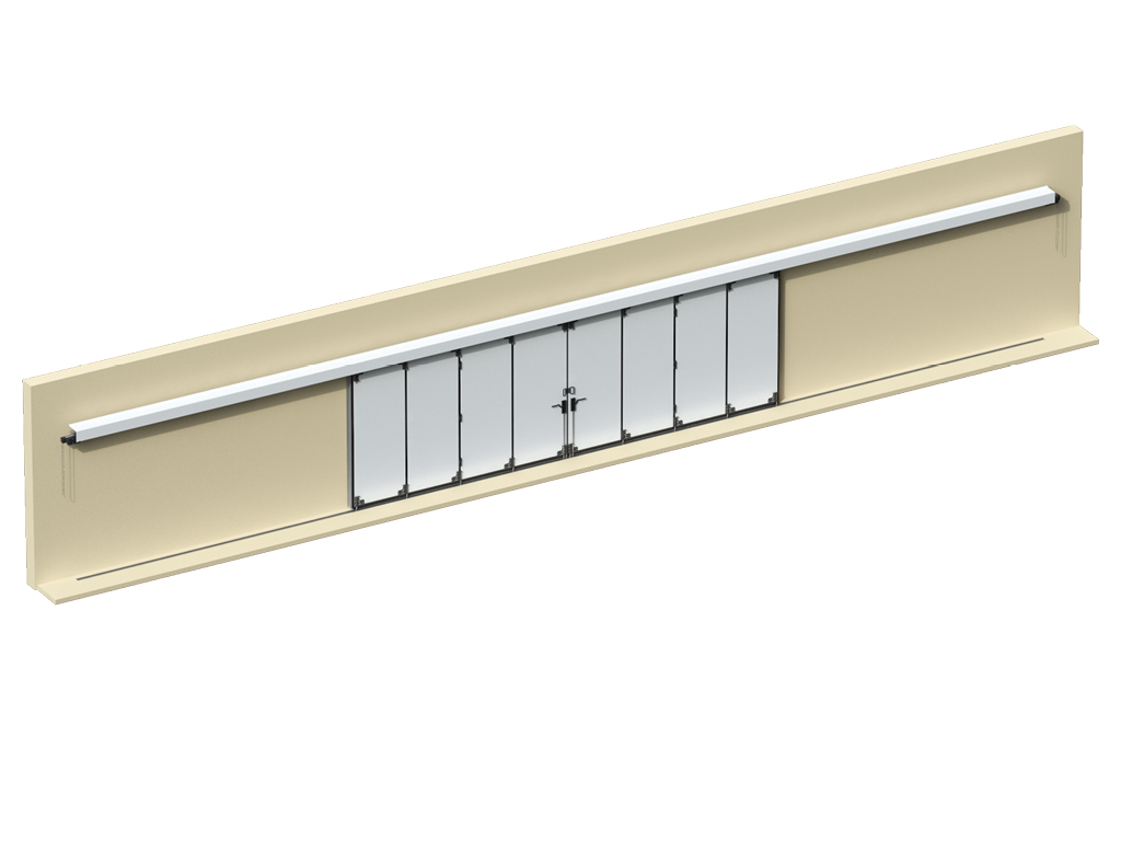 Двустороннее открывание.